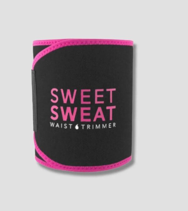 sweet sweat waist trimmer belt – slimming sweat wrap for workout (unisex)