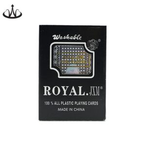 royal.jxm 100% plastic waterproof playing cards – washable & durable