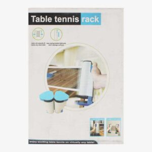 adjustable table tennis net rack – portable ping pong net for any table