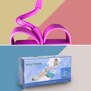 body trimmer resistance exercise band – fitness equipment for waist, legs & arms workout