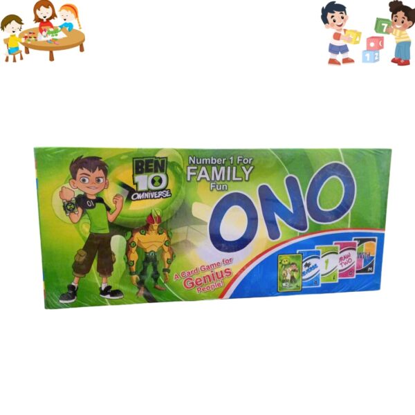 cnuno card game – fun family & party game for 2–10 players, ages 7+