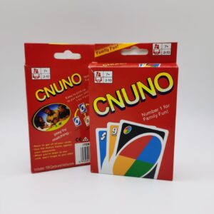 cnuno card game – fun family & party game for 2–10 players, ages 7+