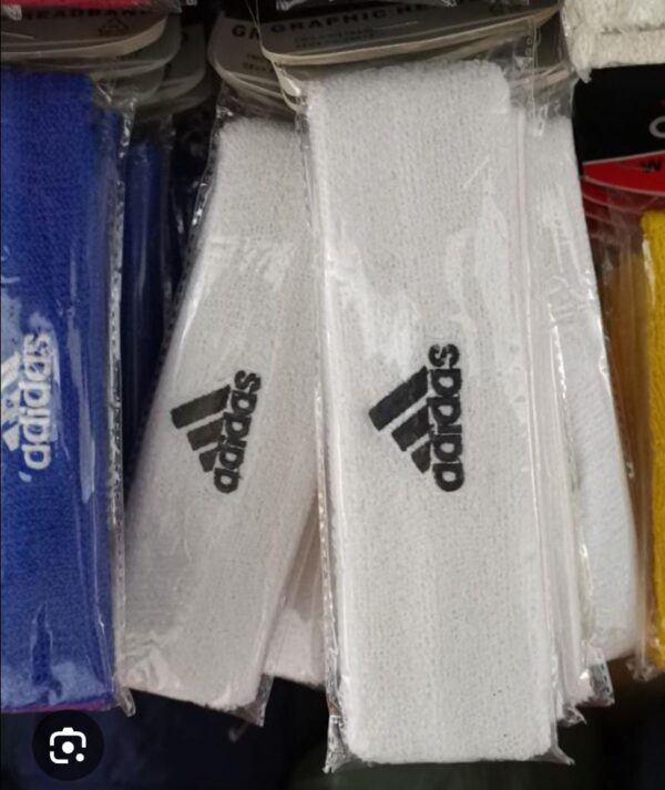 adidas sports wristbands – sweat absorbing wrist support for fitness & training (2 pack)