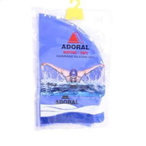 adoral biofuse 2021 swimming silicone cap – professional waterproof swim hat