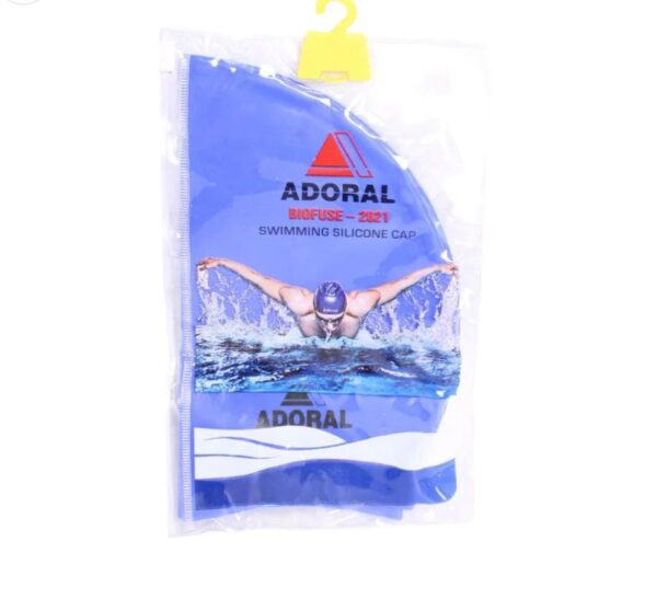 adoral biofuse 2021 swimming silicone cap – professional waterproof swim hat