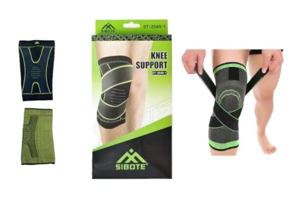 sibote knee support st 2549 1 – adjustable compression sleeve for sports & injury recovery