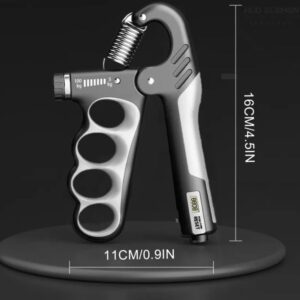 adjustable hand grip strengthener – 5kg to 100kg forearm & finger exerciser
