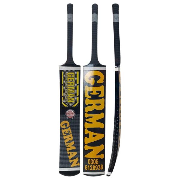 german edition hard tennis cricket bat – professional power hit design